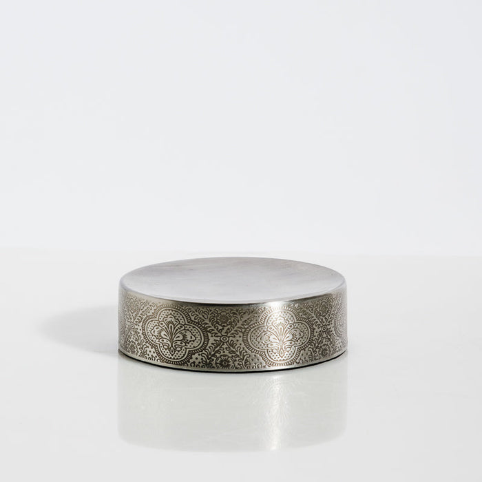 Tapered Soap Dish - Pewter-Soap Dish