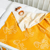 Tiny Rex 100% Cotton Jacquard Reversible Baby Blanket