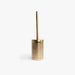 Toilet Brush - Textured Brass-TOILET BRUSH