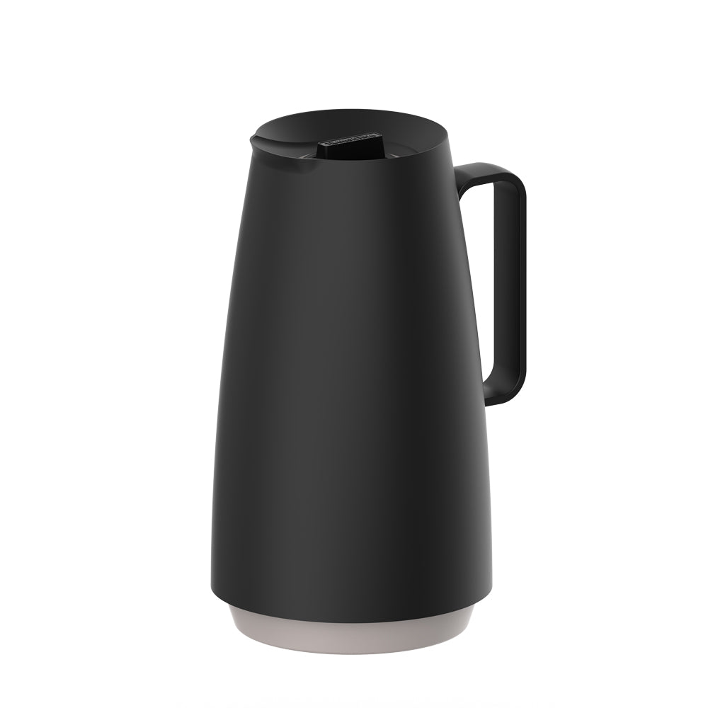 Tramontina Exata Glass Lined Thermal Flask Black-Flask