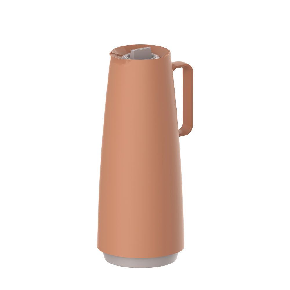 Tramontina Exata Glass Lined Thermal Flask Mocha-Flask