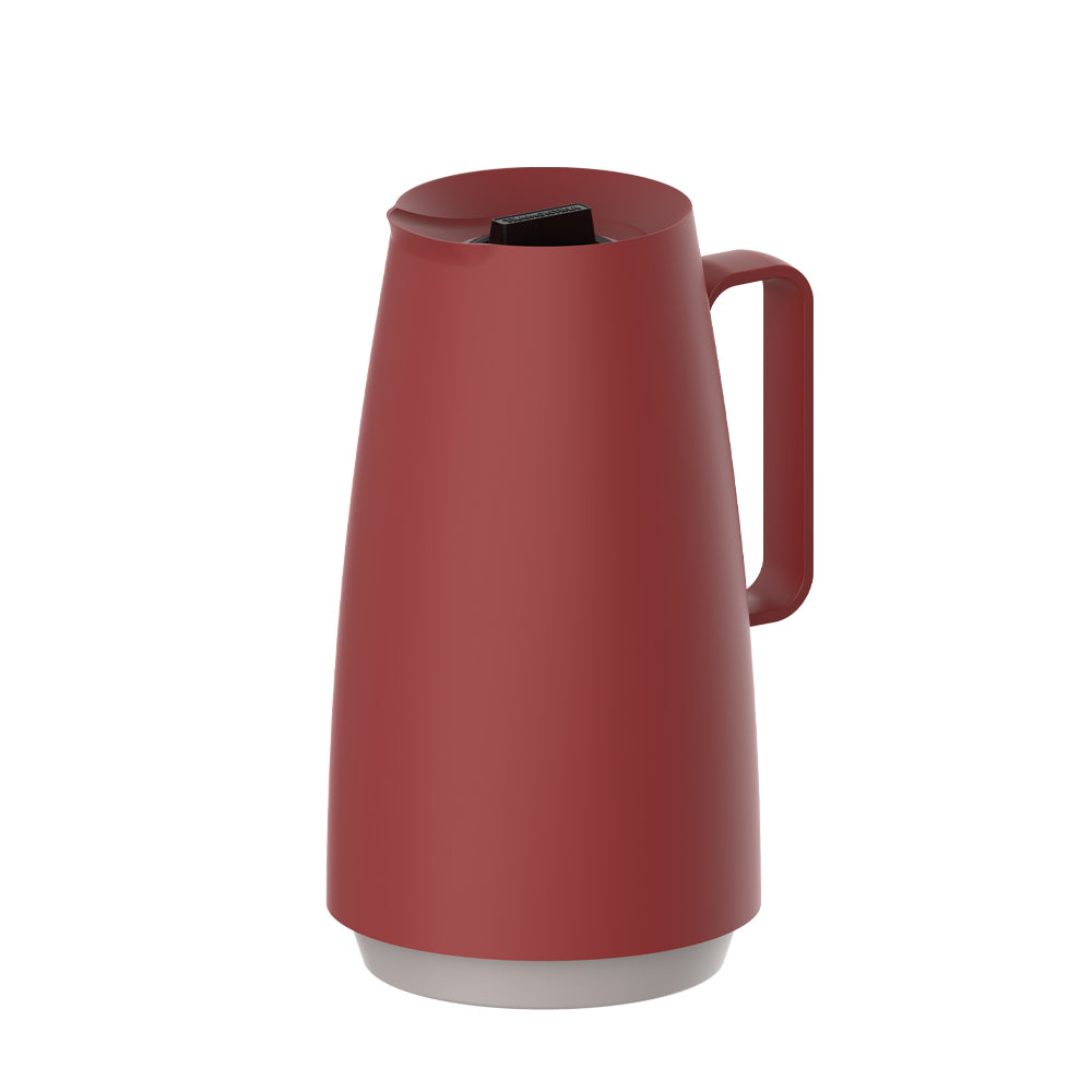 Tramontina Exata Glass Lined Thermal Flask Red-Flask