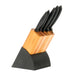 Tramontina Plenus Knife Block Set of 6 - Black-Knives & Scissors