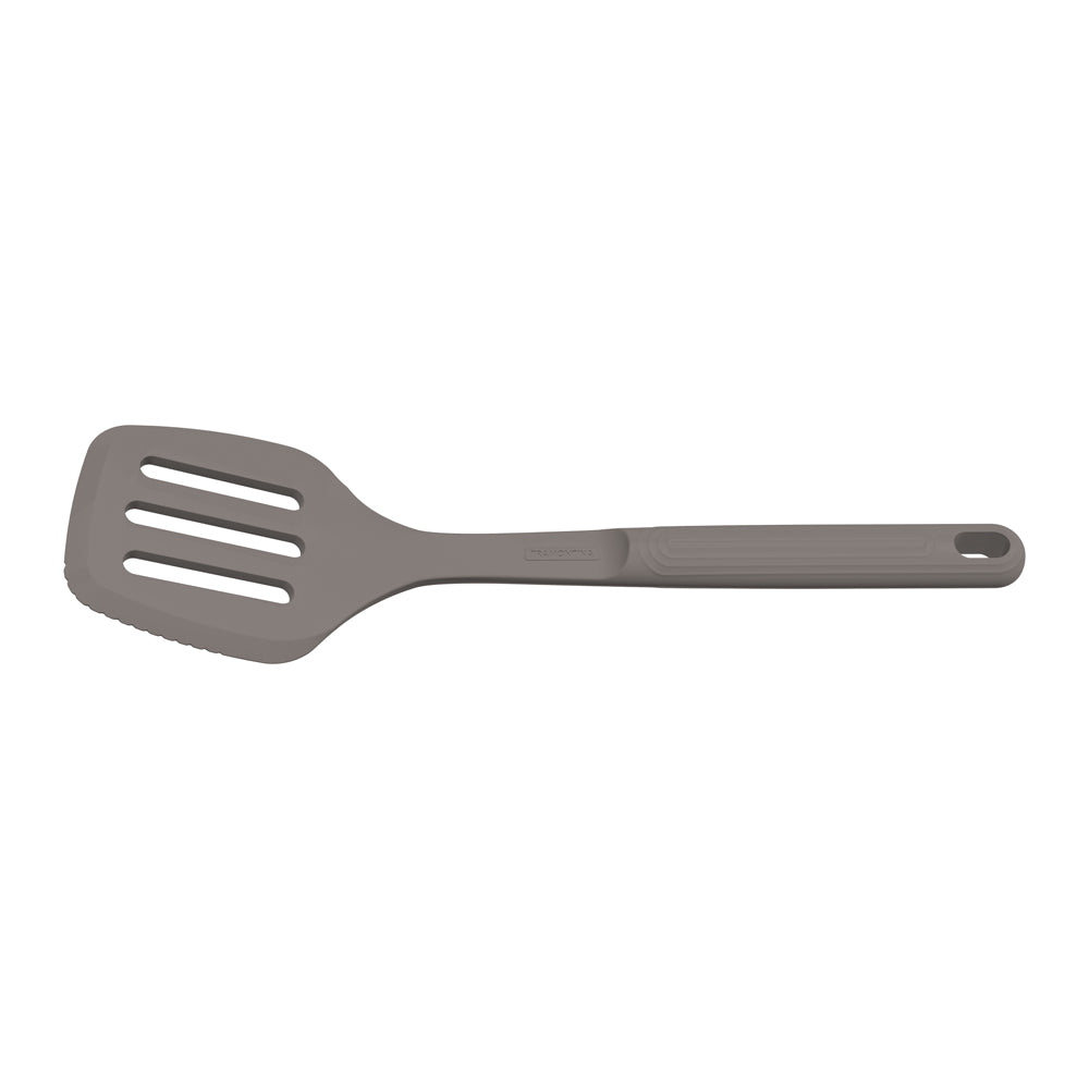 Tramontina Softta Silicone Slotted Spatula Grey-Kitchen Utensils