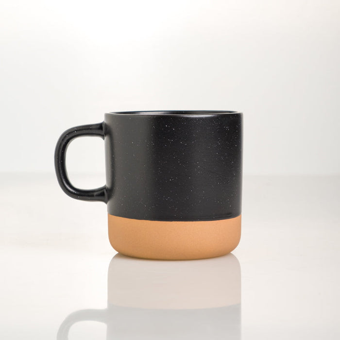 Two-tone Ceramic Coffee Mug - Black