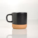 Two-tone Ceramic Coffee Mug - Black