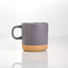 Two-tone Ceramic Coffee Mug - Grey