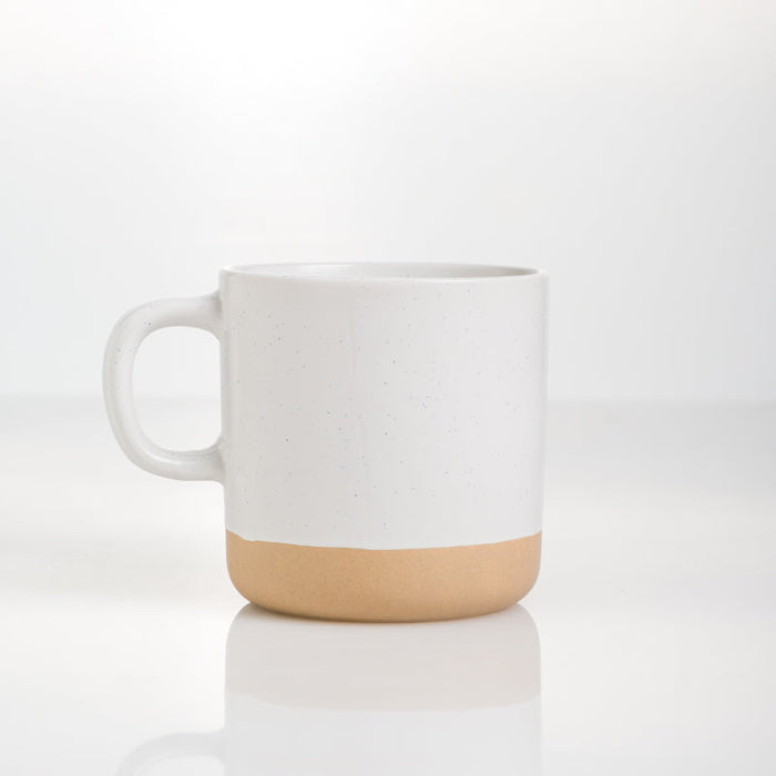 Two-tone Ceramic Coffee Mug - White