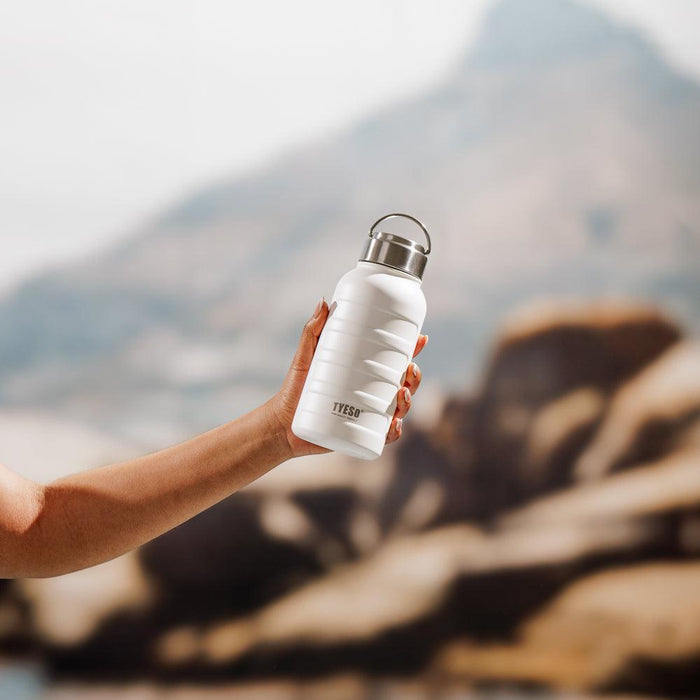 Tyeso Stainless Steel Bottle White {WIP}-Mug