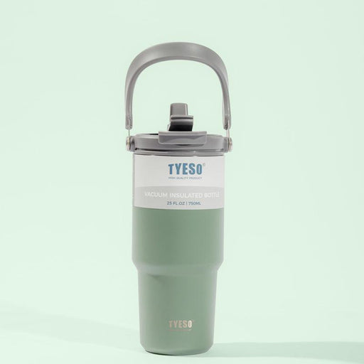 Tyeso Stainless Steel Tumbler 750ml - Sage-Mug