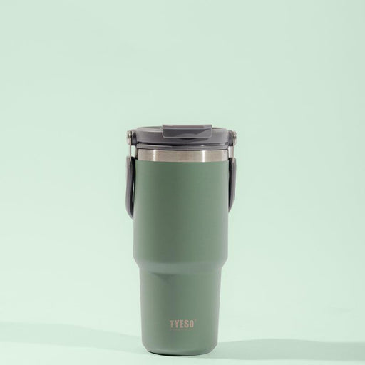 Tyeso Stainless Steel Tumbler 750ml - Sage-Mug