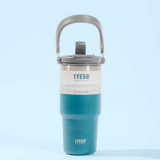 Tyeso Stainless Steel Tumbler 750ml - Teal-Mug