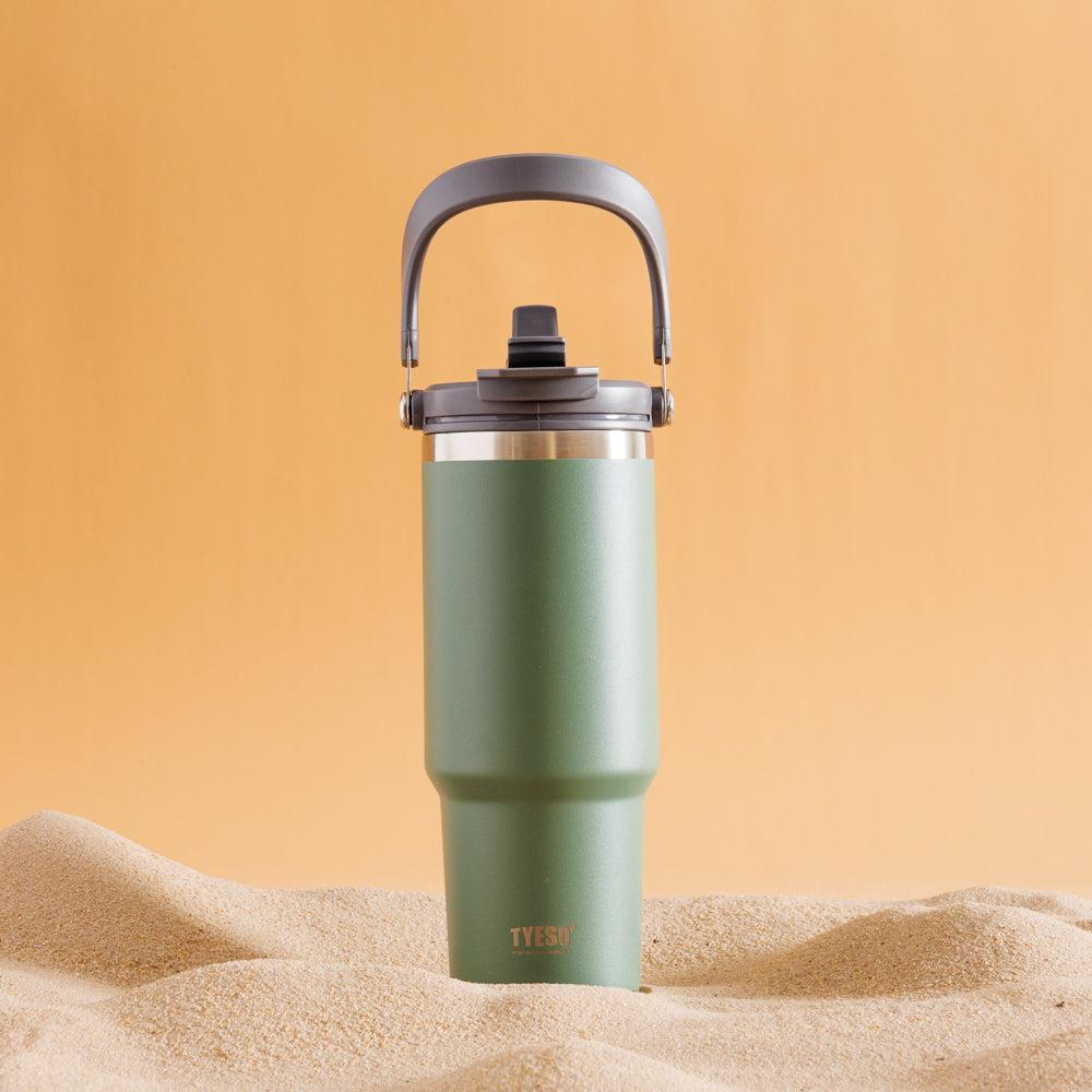 Tyeso Stainless Steel Tumbler Sage-Insulated Cups