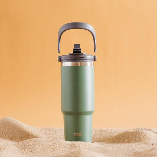 Tyeso Stainless Steel Tumbler Sage-Insulated Cups