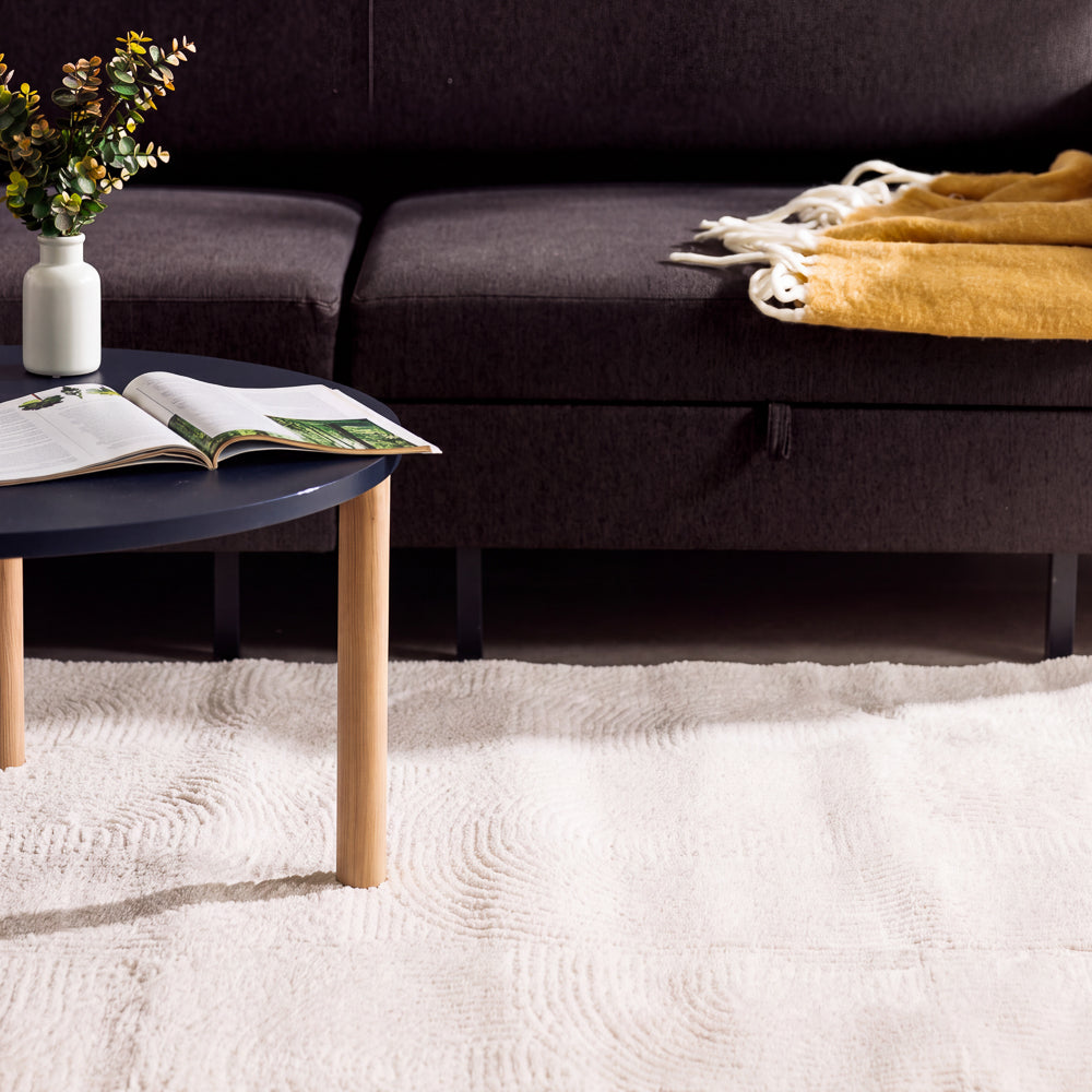 Versailles Woven Carpet Ivory-Carpets/Rugs