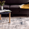 Vichy Woven Carpet Blue