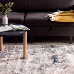 Vichy Woven Carpet Blue