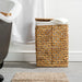 Vietnamese Laundry Hamper with Lid and Liner - Rectangular-Laundry Baskets