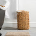 Vietnamese Laundry Hamper with Lid - Round-Laundry Baskets