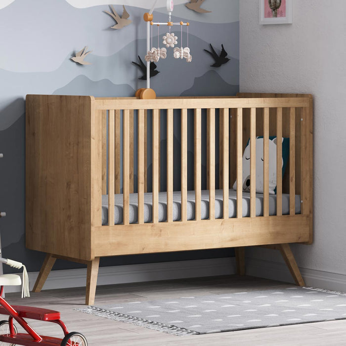Vintage Cot Bed (70X140) - Oak