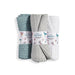 Waffle Baby Blanket - Light Grey-