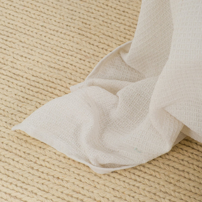 Waffle Blanket - White