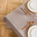 Waffle Table Cloth Beige-