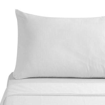 Whisper Soft 300 Thread Count Egyptian Cotton Percale White Pillowcase