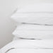 Whisper Soft 400 Thread Count Egyptian Cotton Sateen Satin Stitch Pillowcase Pair - Grey-Pillowcase