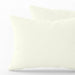Whisper Soft 400 Thread Count Sateen Egyptian Cotton Standard Pillowcase Pair - Ivory-PILLOWCASE