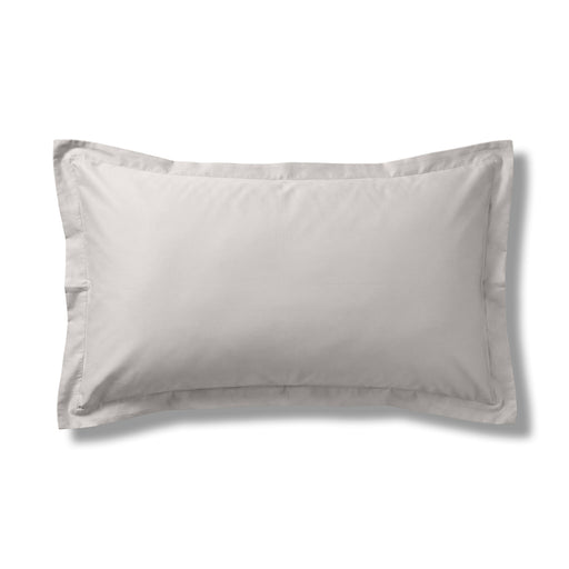 Whisper Soft 500 Thread Count Sateen Egyptian Cotton Oxford Pillowcase Silver-Pillowcases