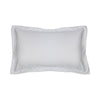 Whisper Soft 500 Thread Count Sateen Egyptian Cotton Oxford Pillowcase Silver