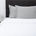 Whisper Soft 700 Thread Count Egyptian Cotton Heritage Collection Pillowcase pair - Light Grey-PILLOWCASE