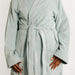 Whisper Soft Classic Toweling Bathrobe Aquifer-Bathrobes