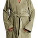 Whisper Soft Classic Toweling Bathrobe Hunter Green-Bathrobes