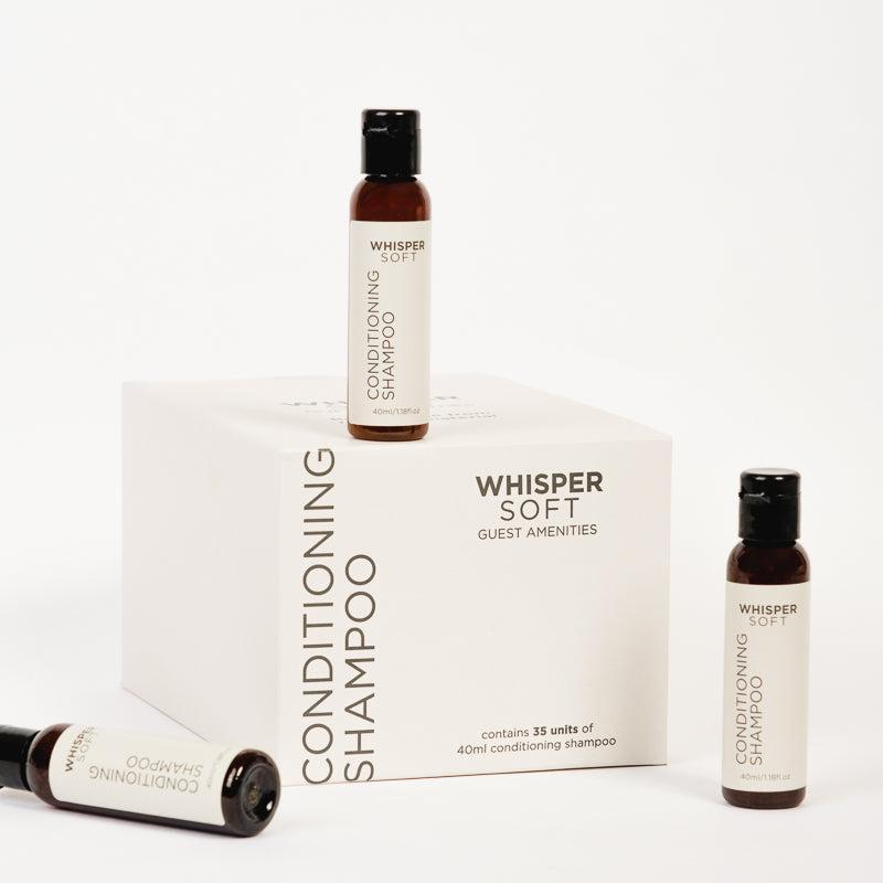 Whisper Soft Conditioning Shampoo (Box of 35)-GUEST AMENITIES