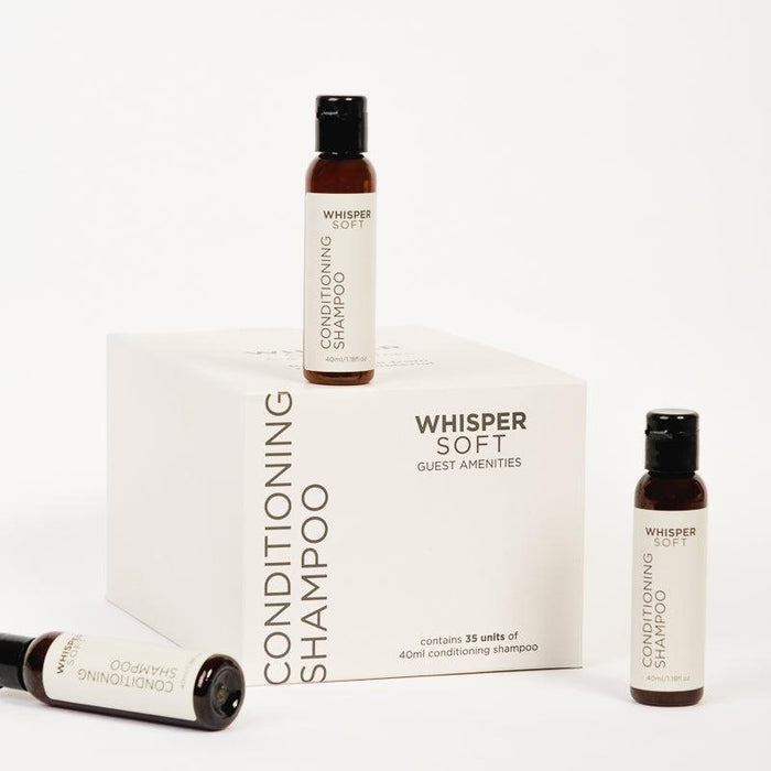 Whisper Soft Conditioning Shampoo (Box of 35)-GUEST AMENITIES