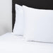 Whisper Soft 700 Thread Count Egyptian Cotton Heritage Collection Pillowcase pair - White-PILLOWCASE