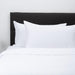 Whisper Soft 700 Thread Count Egyptian Cotton Heritage Collection Pillowcase pair - White-PILLOWCASE