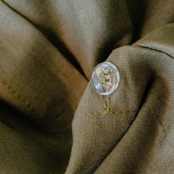 Whisper Soft Linen & Lyocell Blend Heritage Collection Duvet Cover Set - Forest-Duvet Cover