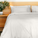 Whisper Soft Linen & Lyocell Blend Heritage Collection Duvet Cover Set - Mist-Duvet Cover