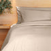 Whisper Soft Linen & Lyocell Blend Heritage Collection Duvet Cover Set - Sandstone-Duvet Cover