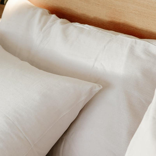 Whisper Soft Linen & Lyocell Blend Heritage Collection Pillowcase pair - Mist-Pillow Case