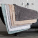 Whisper Soft Luxury Cotton Rug - Light Grey-BATH MAT