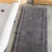 Whisper Soft Luxury Cotton Rug - Steel Grey-BATH MAT