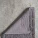 Whisper Soft Luxury Cotton Rug - Steel Grey-BATH MAT