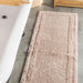 Whisper Soft Luxury Cotton Rug - Taupe-BATH MAT