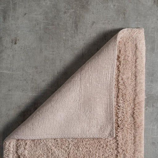 Whisper Soft Luxury Cotton Rug - Taupe-BATH MAT