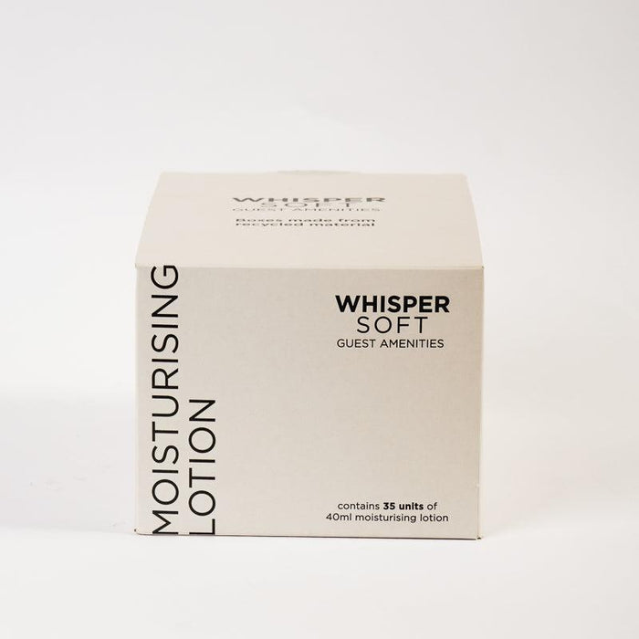 Whisper Soft Moisturising Lotion (Box of 35)-GUEST AMENITIES
