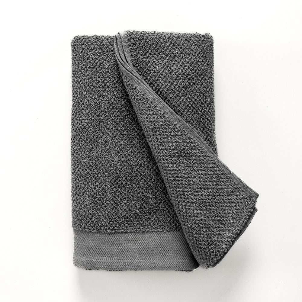 Barcelona Textured Cotton Bath Towel-Towels